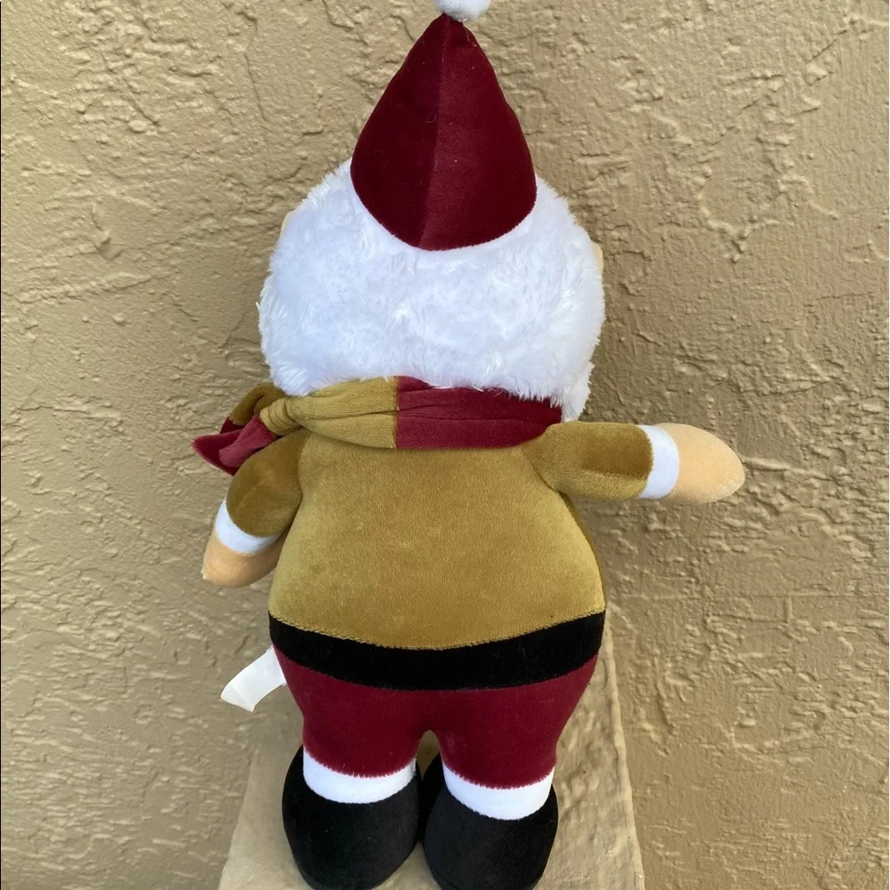 Forever Collectibles FSU Santa Gnome‎ Plush Florida State University